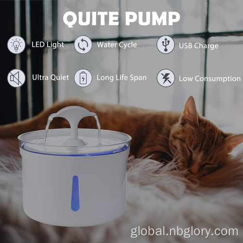 Smart pet feeder 2.5L Cat Water Fountain Dog Water Dispenser Supplier